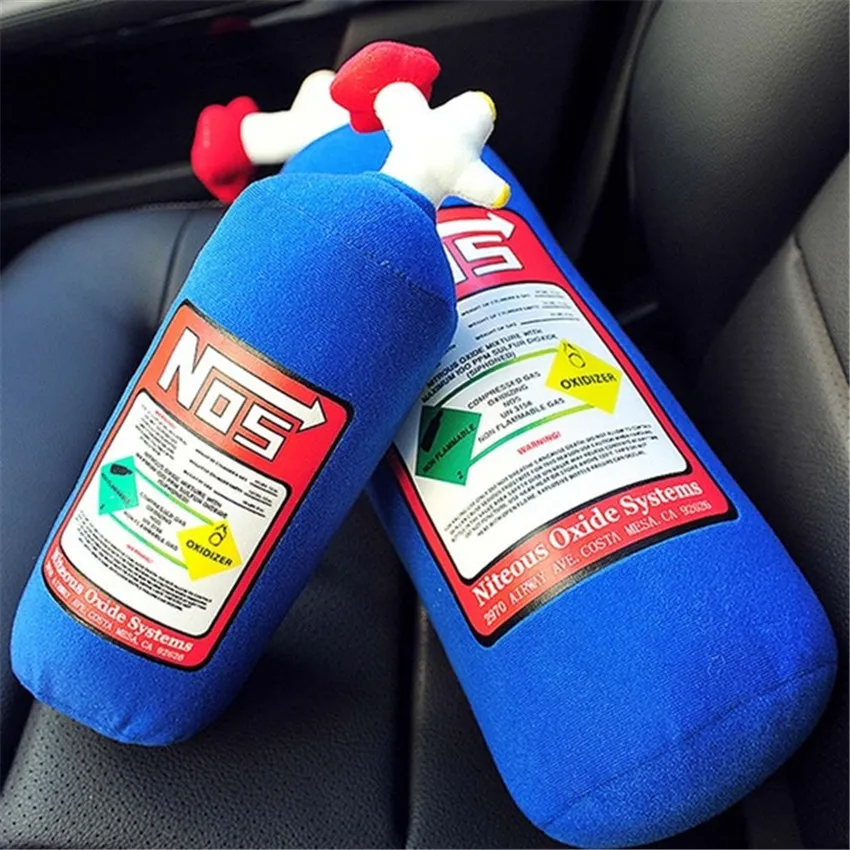 NOS Nitrous Oxide Bottle Plush Pillow JDM Drifting Pillow Cushion Plush Toy Large Headrest pillow For Car Good Gift
NOS Nitrous Oxide Bottle Plush Pillow JDM Drifting Pillow Cushion Plush Toy Large Headrest pillow For Car Good Gift