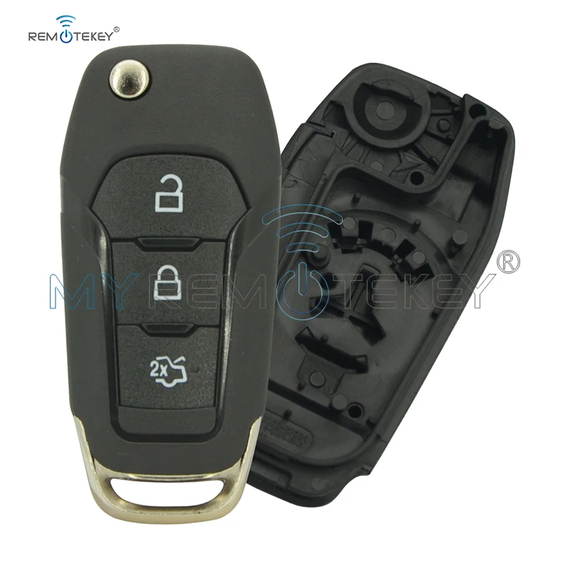 Remtekey DS7T-15K601-BE Folding remote key shell 3 button for Ford Mondeo Escort
Remtekey DS7T-15K601-BE Folding remote key shell 3 button for Ford Mondeo Escort