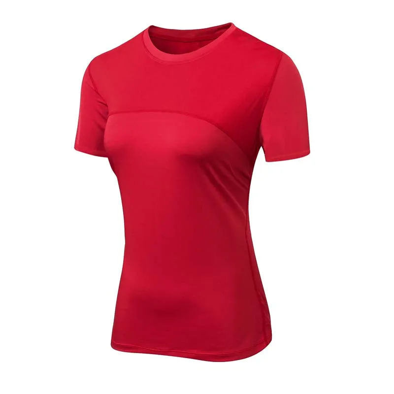 Women Short Sleeve Shirts Solid Running Tight Yoga Top Gym Clothes Fitness Running Quick-dry Sportswear Women
Women Short Sleeve Shirts Solid Running Tight Yoga Top Gym Clothes Fitness Running Quick-dry Sportswear Women