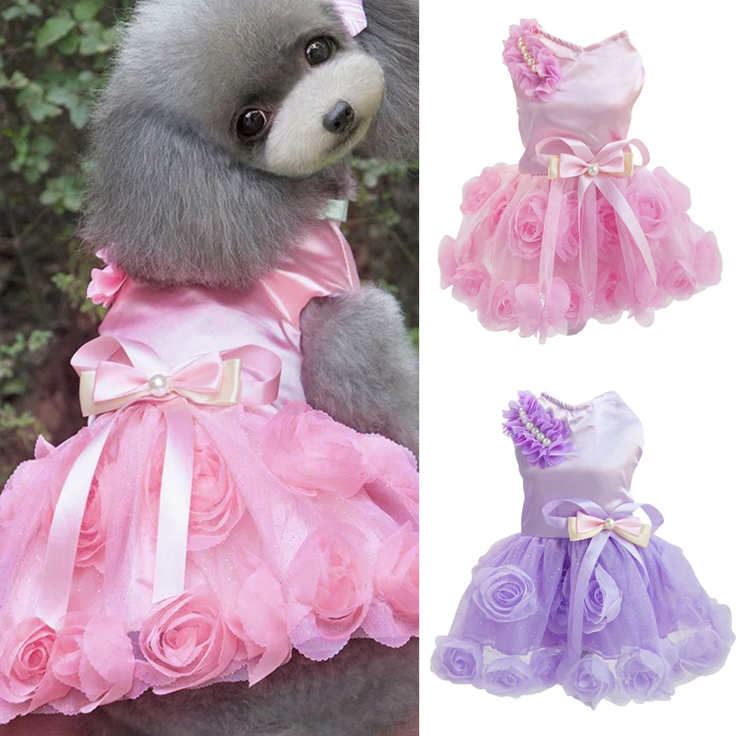 Fashion Spring And Summer Dog Wedding Dress Bridesmaid Pet Clothing Chihuahua Poodle Yorkies Costume Pet Clothing Accessories
Fashion Spring And Summer Dog Wedding Dress Bridesmaid Pet Clothing Chihuahua Poodle Yorkies Costume Pet Clothing Accessories