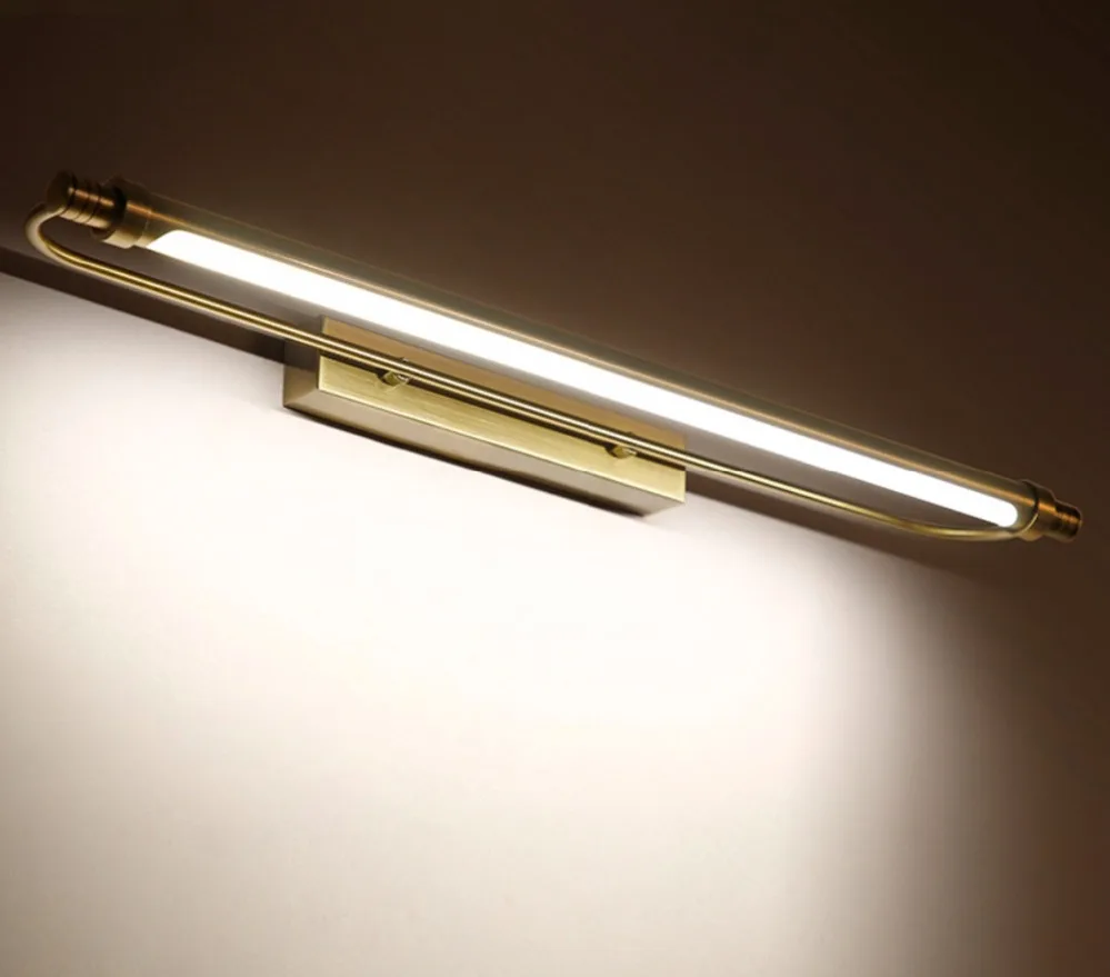 American European 8w Waterproof Antifog Wall Mounted Bathroom Mirror Light Make-up Bronze Retro Mirror Led Light
American European 8w Waterproof Antifog Wall Mounted Bathroom Mirror Light Make-up Bronze Retro Mirror Led Light