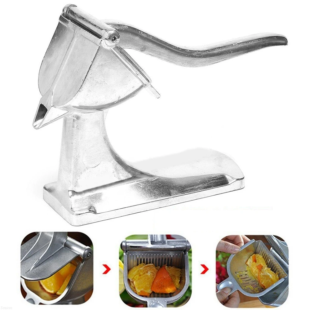 Aluminium Manual Hand Juicer Fruit Squeezer Heavy Duty Orange Lemon Pomegranate Juice Extractor Hand Press Squeezer 3
Aluminium Manual Hand Juicer Fruit Squeezer Heavy Duty Orange Lemon Pomegranate Juice Extractor Hand Press Squeezer 3