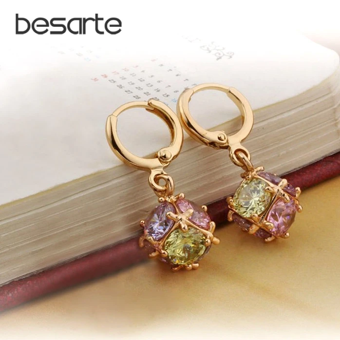 Colorful CZ Gold Earing Long Earrings For Women Oorbel Longues Boucle D'Oreille Kolczyki Aretes Largos Orecchini Uzun Kupe E2421
Colorful CZ Gold Earing Long Earrings For Women Oorbel Longues Boucle D'Oreille Kolczyki Aretes Largos Orecchini Uzun Kupe E2421