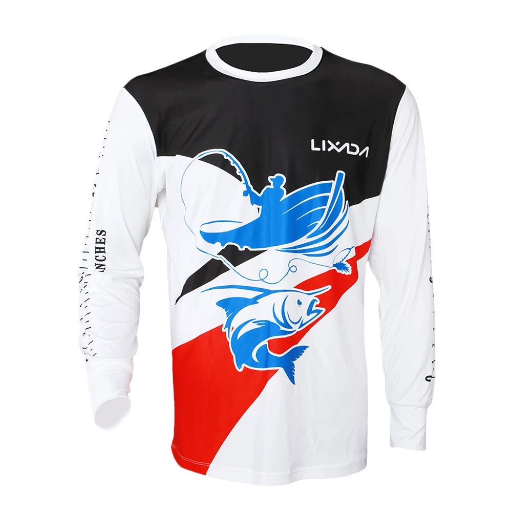 Lixada Long Sleeve Fishing Shirt UPF 50+ Sun Protection Fishing Clothing Quick Drying Breathable Loose Fishing Shirt Fit for Men
Lixada Long Sleeve Fishing Shirt UPF 50+ Sun Protection Fishing Clothing Quick Drying Breathable Loose Fishing Shirt Fit for Men