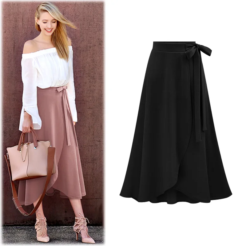 Skirt Female Autumn New Style High Waist Irregular Skirt Slit Skirt European And American L Long Bandage Cloth Skirt Long
Skirt Female Autumn New Style High Waist Irregular Skirt Slit Skirt European And American L Long Bandage Cloth Skirt Long