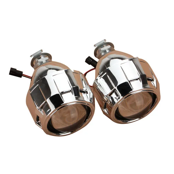 2Pcs 2.5 Inch Universal Bi xenon HID Projector Lens Silver Black Shroud H1 Xenon LED Bulb H4 H7 Motorcycle Car Headlight
2Pcs 2.5 Inch Universal Bi xenon HID Projector Lens Silver Black Shroud H1 Xenon LED Bulb H4 H7 Motorcycle Car Headlight