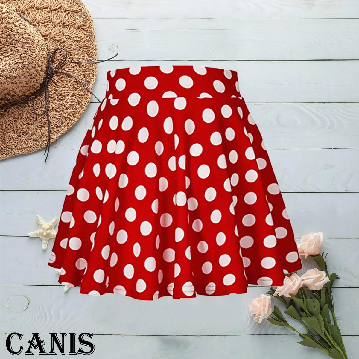 Women Ladies Sexy Fashion High Waist Casual Mini Skirt Girl Polyester Short Dress Polka Dot Retro Elastic Waist 2019 New
Women Ladies Sexy Fashion High Waist Casual Mini Skirt Girl Polyester Short Dress Polka Dot Retro Elastic Waist 2019 New