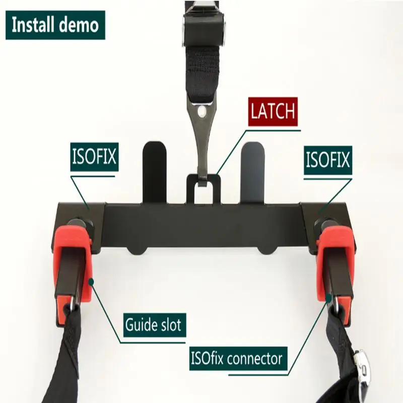 Universal Car Child Seat Restraint Anchor Mounting Kit Belt Connector Applicable For ISOFIX Child Safety Seat
Universal Car Child Seat Restraint Anchor Mounting Kit Belt Connector Applicable For ISOFIX Child Safety Seat