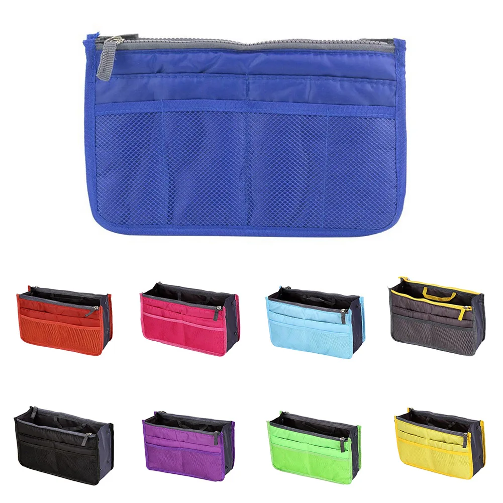 2018 Fashion Cosmetic Bags Insert Handbag Organizer Large liner Tidy Organizer Bag Portable Women Travel Make Up Bags
2018 Fashion Cosmetic Bags Insert Handbag Organizer Large liner Tidy Organizer Bag Portable Women Travel Make Up Bags