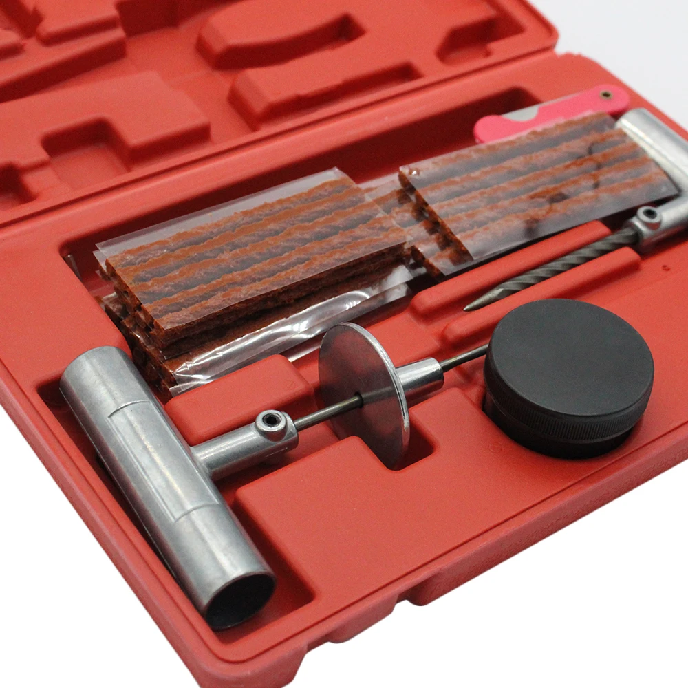 Professional Auto Car Tire Repair Kit Flat Tire Repair for Car Truck Motorcycle Tire Tyre Puncture Plug Patch Repair Tool Kit
Professional Auto Car Tire Repair Kit Flat Tire Repair for Car Truck Motorcycle Tire Tyre Puncture Plug Patch Repair Tool Kit