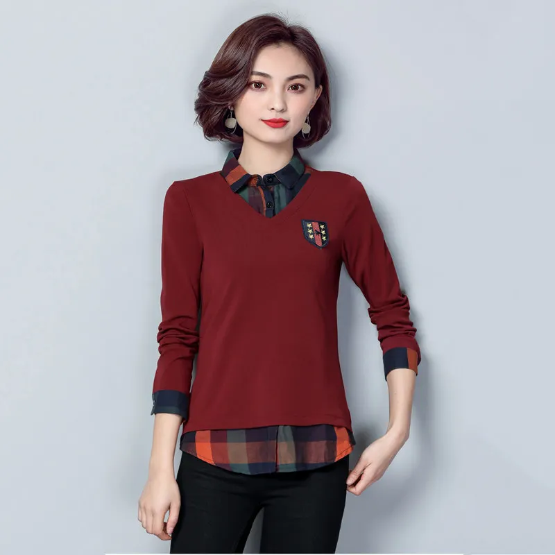 2018 Autumn New Pattern European Increase Fertilizer Enlarge Code MM Jacket Split Joint Long Sleeve Thin T Pity Rendering Upper
2018 Autumn New Pattern European Increase Fertilizer Enlarge Code MM Jacket Split Joint Long Sleeve Thin T Pity Rendering Upper