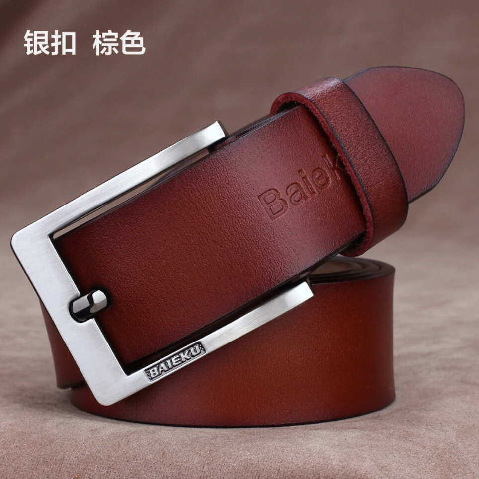 Original Fashion 100% Men's Real Genuine Cow Leather Waistband Pin Buckle Waist Belt Strap Girdle Belt Luxury Strap Male Classic
Original Fashion 100% Men's Real Genuine Cow Leather Waistband Pin Buckle Waist Belt Strap Girdle Belt Luxury Strap Male Classic