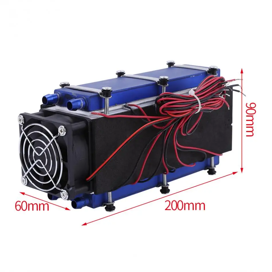 Thermoelectric Peltier Coolers 12V 576W 8-Chip TEC1-12706 DIY Thermoelectric Cooler Refrigeration Air Cooling Device new
Thermoelectric Peltier Coolers 12V 576W 8-Chip TEC1-12706 DIY Thermoelectric Cooler Refrigeration Air Cooling Device new
