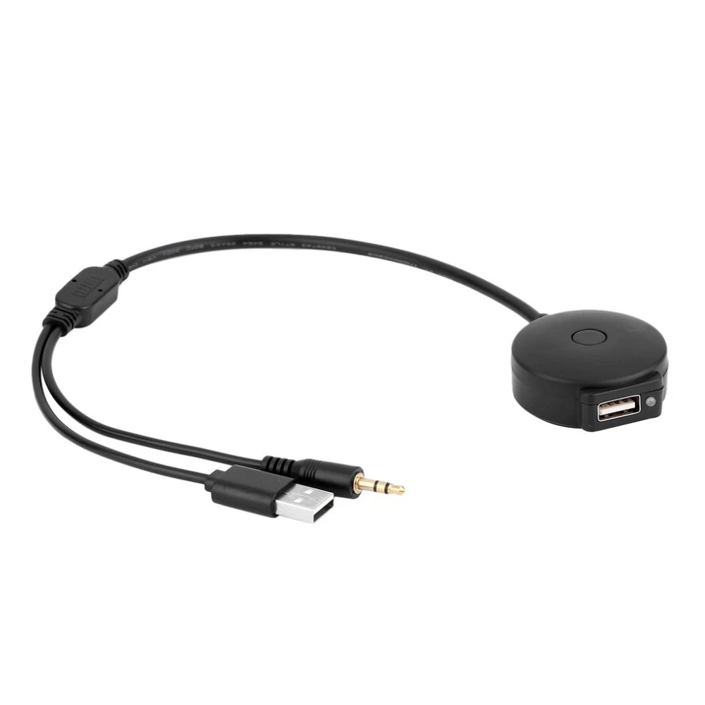 Universal Car Bluetooth 4.0 Audio 3.5mm AUX USB Music Adapter Cable For BMW & Mini Cooper & Any car has AUX
Universal Car Bluetooth 4.0 Audio 3.5mm AUX USB Music Adapter Cable For BMW & Mini Cooper & Any car has AUX
