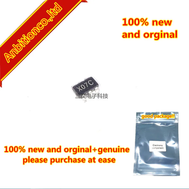 10pcs 100% new and orginal ADC121S021CIMFX/NOPB CIMF silk-screen X07C SOT23-6 Single-Channel, 50- to 200-ksps, 12-Bit A in stock
10pcs 100% new and orginal ADC121S021CIMFX/NOPB CIMF silk-screen X07C SOT23-6 Single-Channel, 50- to 200-ksps, 12-Bit A in stock