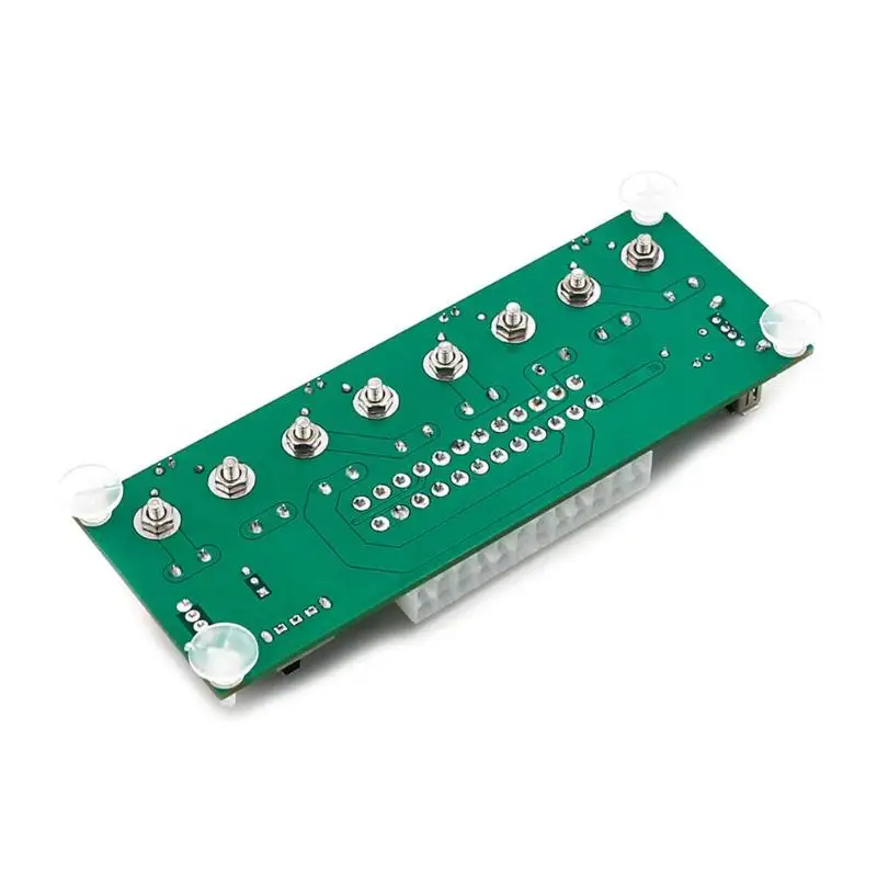 Electric Circuit 24Pins ATX Benchtop Computer Power Supply 24 pin atx Breakout board module DC plug connector with USB 5V Port
Electric Circuit 24Pins ATX Benchtop Computer Power Supply 24 pin atx Breakout board module DC plug connector with USB 5V Port