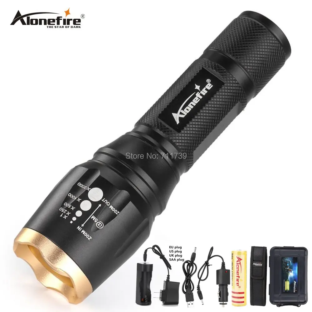 AloneFire H240 zoomable LED Flashlight XML T6 LED Ultra Bright linterna adjustable waterproof led Torches
AloneFire H240 zoomable LED Flashlight XML T6 LED Ultra Bright linterna adjustable waterproof led Torches