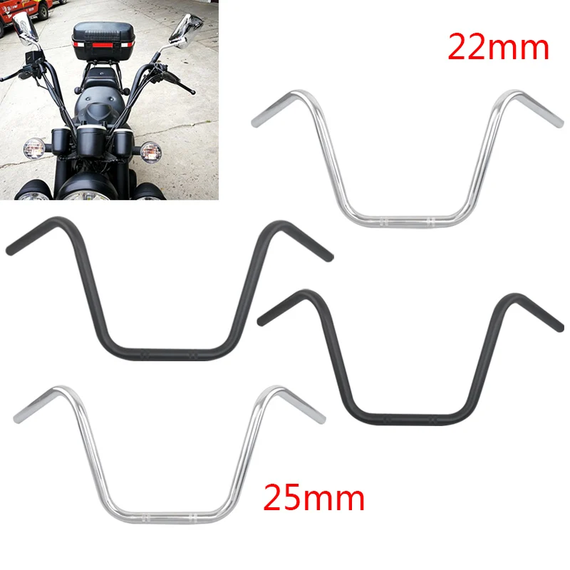 7/8"/1" High Rider Handlebars Ape Bars Fits For Honda Kawasaki Suzuki Harley XL Chopper Bobber Cafe Racer Cruisers Steel Metal
7/8"/1" High Rider Handlebars Ape Bars Fits For Honda Kawasaki Suzuki Harley XL Chopper Bobber Cafe Racer Cruisers Steel Metal