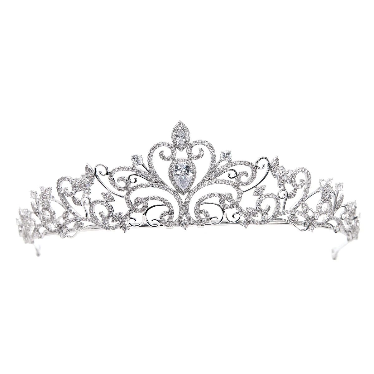 Gorgeous Wedding tiara Full AAA CZ Cubic Zirconia Crowns Pageant Hair Accessories Jewelry Birthday Party Headpiece CH10220
Gorgeous Wedding tiara Full AAA CZ Cubic Zirconia Crowns Pageant Hair Accessories Jewelry Birthday Party Headpiece CH10220