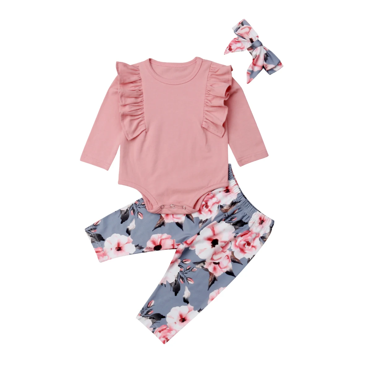 Boutique girl set Newborn Toddler Baby Girls Flower Top Romper Long Pants Outfits Clothes Size 0-4Y
Boutique girl set Newborn Toddler Baby Girls Flower Top Romper Long Pants Outfits Clothes Size 0-4Y