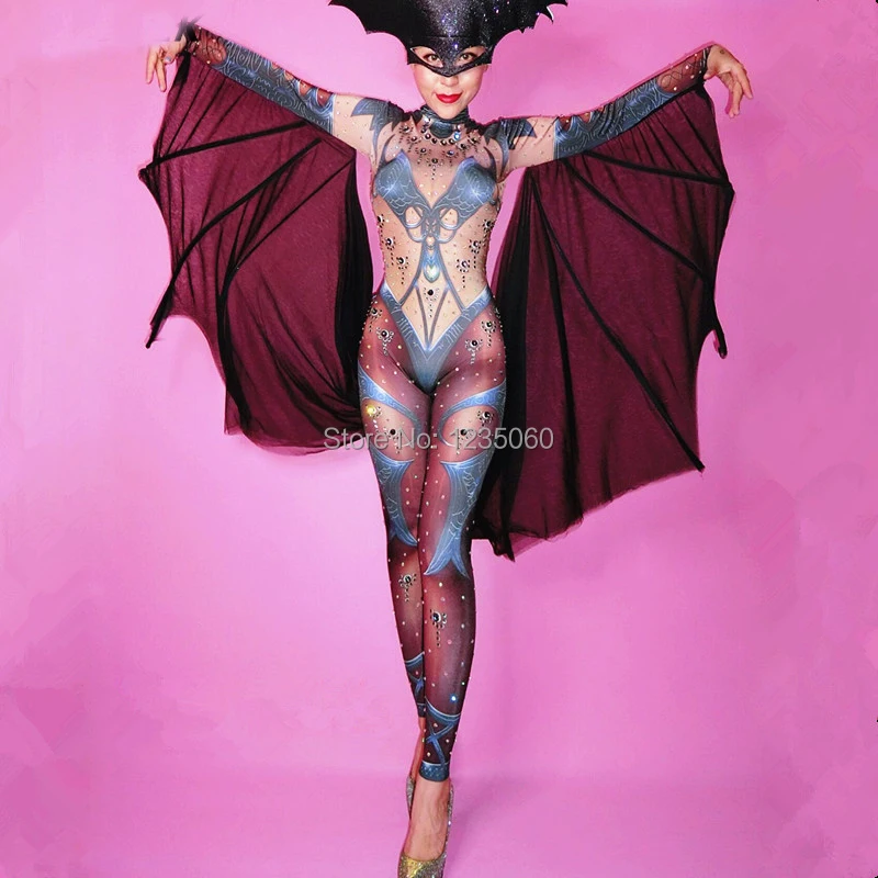 Фото Хэллоуин леди обувь для ночного клуба костюм ролевых игр Необычные принтованные