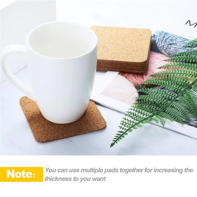30Pcs Cork Squares Self Adhesive Reusable Cork Coaster Cup Mat Drink Coaster Kitchen Household Supplies
30Pcs Cork Squares Self Adhesive Reusable Cork Coaster Cup Mat Drink Coaster Kitchen Household Supplies