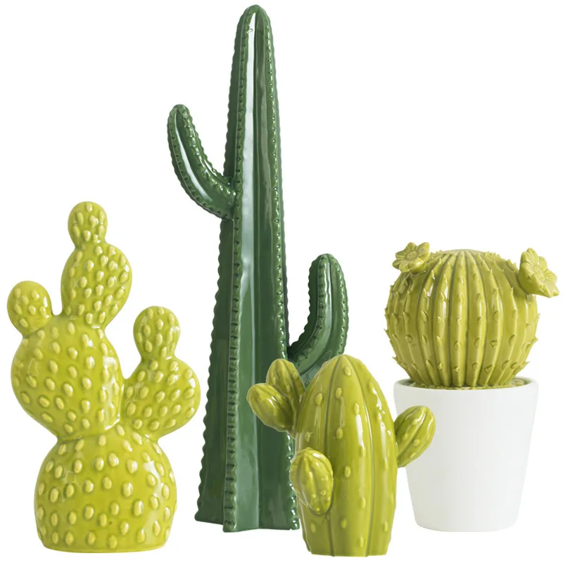 Creative Nordic Ceramic Simulation Cactus Ornaments Office Computer Desktop Green Potted Decor Home Porch Living Room Decor Gift
Creative Nordic Ceramic Simulation Cactus Ornaments Office Computer Desktop Green Potted Decor Home Porch Living Room Decor Gift