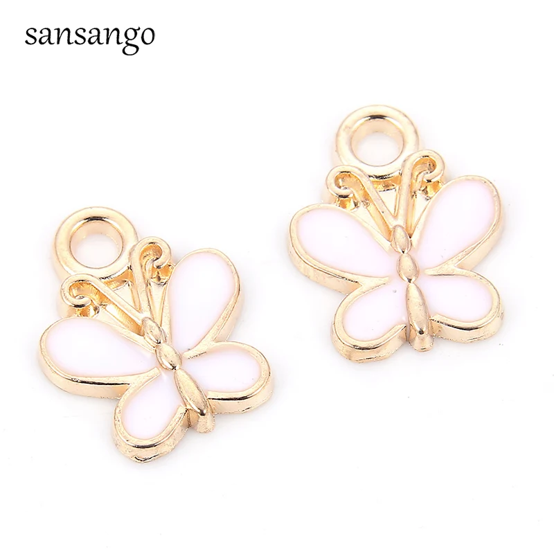 10pcs White Color Enamel Butterfly Drops Of Oil Alloy Charms Pendant For Women Girls DIY Jewelry Bracelet&Necklace Accessories
10pcs White Color Enamel Butterfly Drops Of Oil Alloy Charms Pendant For Women Girls DIY Jewelry Bracelet&Necklace Accessories