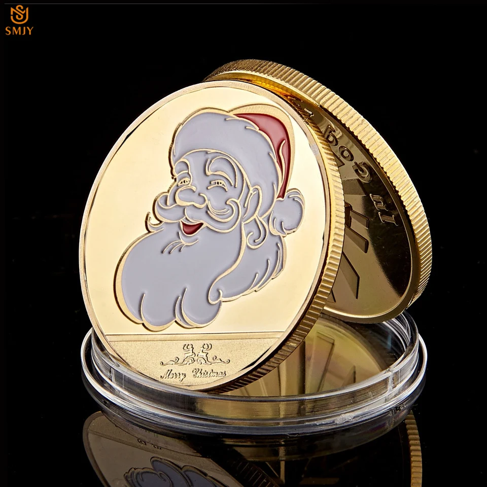 2021 Merry Christmas Santa Claus/Deer Gold Snowman Crafts Token Collectible Coin Decoration Badge
2021 Merry Christmas Santa Claus/Deer Gold Snowman Crafts Token Collectible Coin Decoration Badge