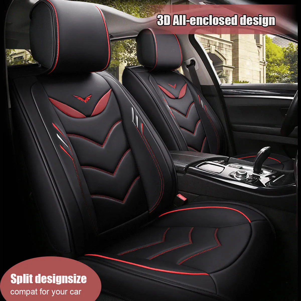PU Leather Car Seat Cover Front Rear Auto Seat Cushion Set Summer Cooling Seat Pad Armrest Box Mat for 5 Seat Car
PU Leather Car Seat Cover Front Rear Auto Seat Cushion Set Summer Cooling Seat Pad Armrest Box Mat for 5 Seat Car