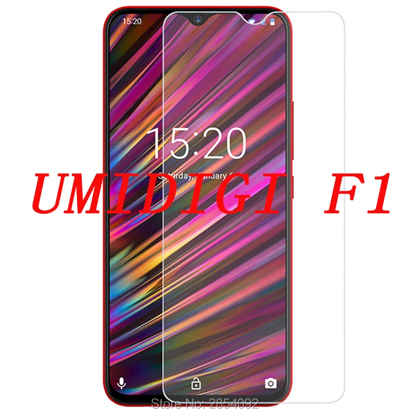 Закаленное стекло для UMIDIGI F1 Премиум 9H защитная пленка аксессуары F 1 Guard|Защитные