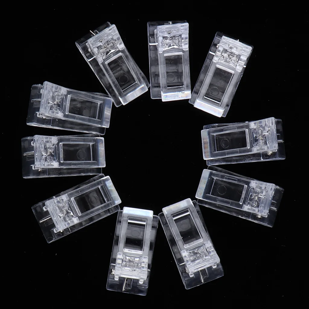 Lots 10pcs Nail Gel Quick Building Nail Tips Clip Plastic Finger Extension UV LED Builder Nail Gel Assistant Tools
Lots 10pcs Nail Gel Quick Building Nail Tips Clip Plastic Finger Extension UV LED Builder Nail Gel Assistant Tools