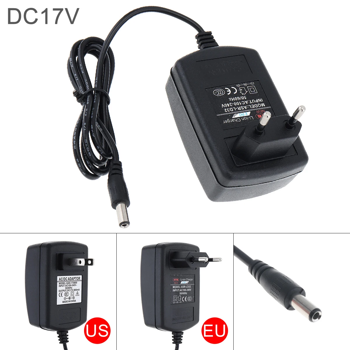 DC 16.8-17V Portable Lithium Battery Rechargeable Charger Support 100-240V Power Source for Lithium Electrical Drill Screwdriver
DC 16.8-17V Portable Lithium Battery Rechargeable Charger Support 100-240V Power Source for Lithium Electrical Drill Screwdriver