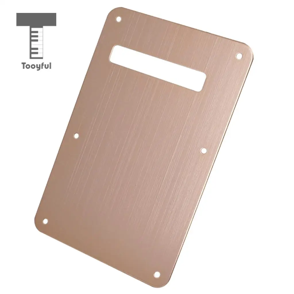 Tooyful Durable Aluminium 6 Hole Electric Guitar Tremolo Cavity Cover Backplate Musical Instrument Parts
Tooyful Durable Aluminium 6 Hole Electric Guitar Tremolo Cavity Cover Backplate Musical Instrument Parts