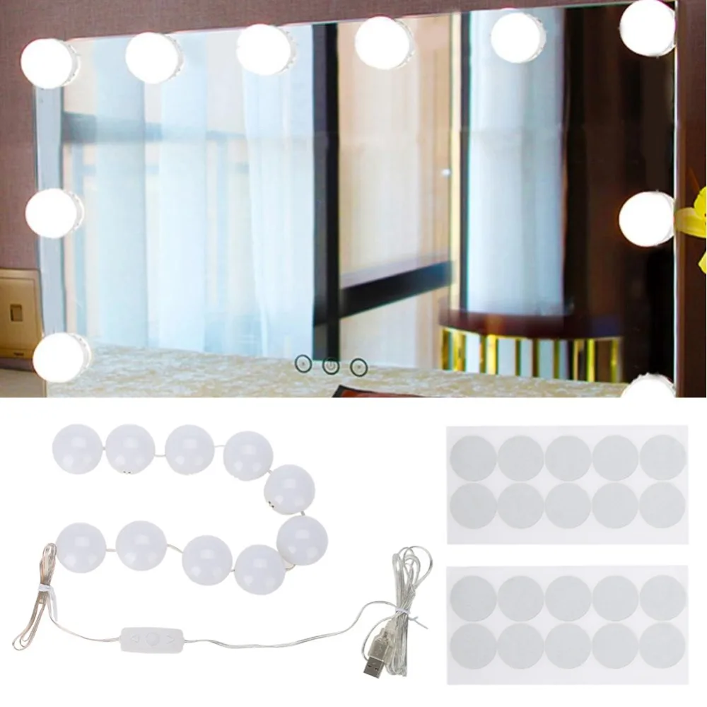 Makeup Mirror Light Bulb LED Mirror Lights Dimmable Bulb Warm/Cold Tones Dressing Decoration Make Up Mirrors Cosmetic Light Kit
Makeup Mirror Light Bulb LED Mirror Lights Dimmable Bulb Warm/Cold Tones Dressing Decoration Make Up Mirrors Cosmetic Light Kit