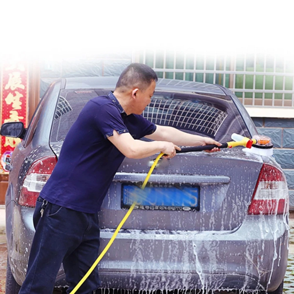 New 1Set Automatic Car Foam Brush Wash Professional Spray Foam Rotating Brush Portable Auto Clean Tools Wash Switch Water Flow
New 1Set Automatic Car Foam Brush Wash Professional Spray Foam Rotating Brush Portable Auto Clean Tools Wash Switch Water Flow