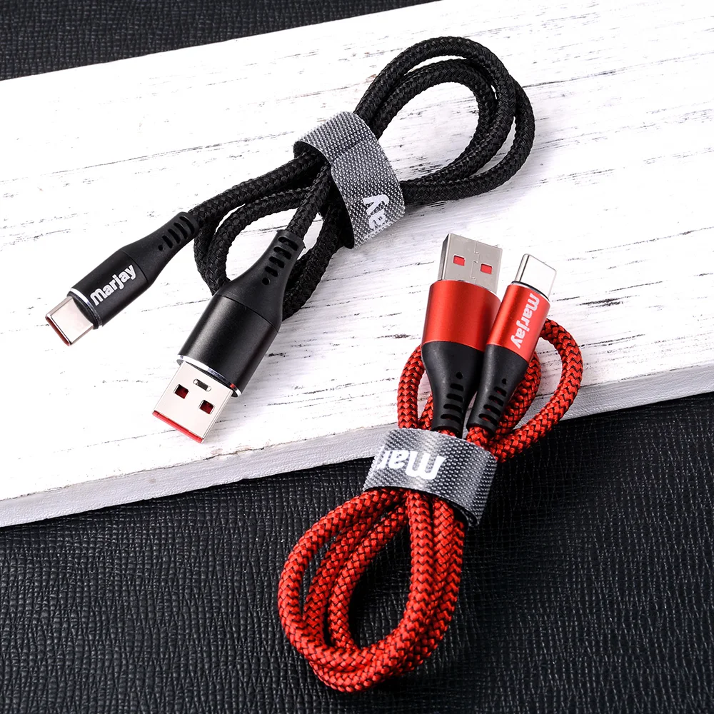 Marjay 5A USB Type C Cable Fast Charger For Samsung S9Type-C Mobile Phone Charging Wire USB C Cable For Xiaomi mi9 Redmi note
Marjay 5A USB Type C Cable Fast Charger For Samsung S9Type-C Mobile Phone Charging Wire USB C Cable For Xiaomi mi9 Redmi note