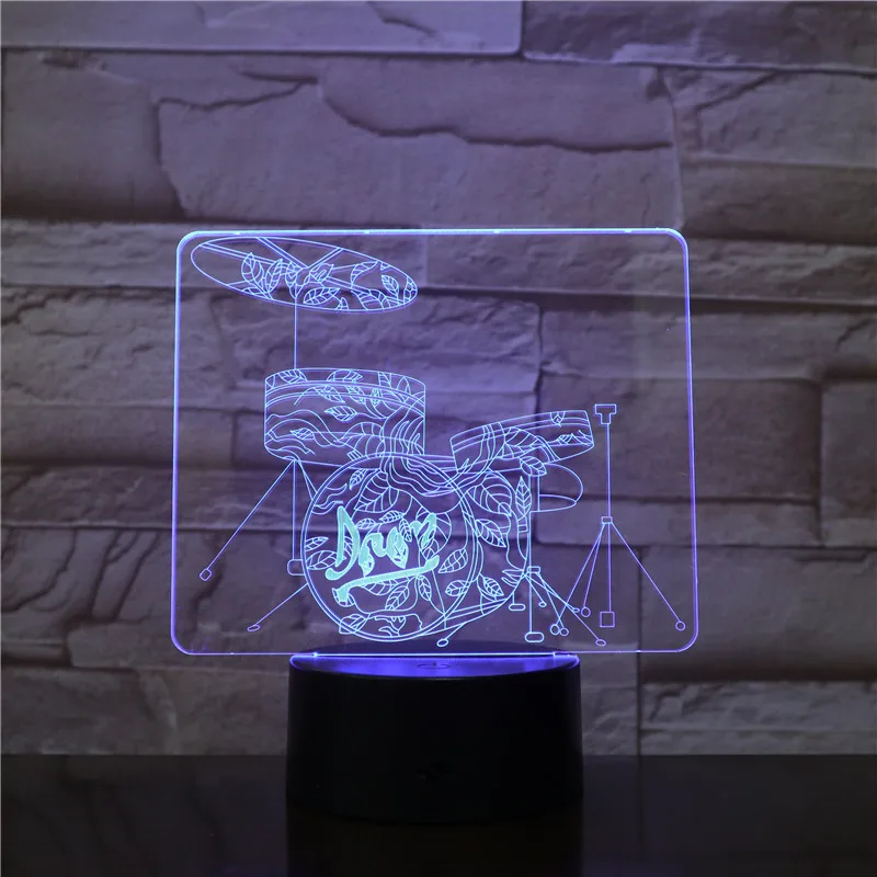 7 Colors Night Light Touch Switch 3D Art Drum Modelling Led Music Atmosphere Table Lamp Usb Room Decor Lighting Gift 2489
7 Colors Night Light Touch Switch 3D Art Drum Modelling Led Music Atmosphere Table Lamp Usb Room Decor Lighting Gift 2489