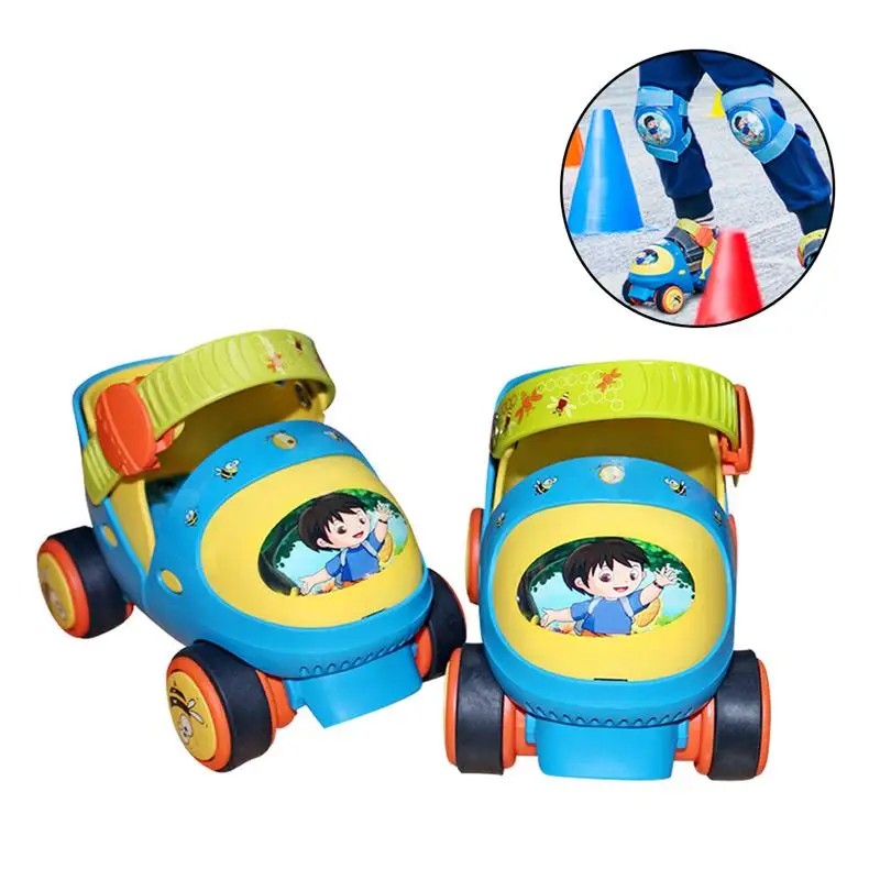New Adjustable Size Children Roller Skates Double Row 4 Wheels Skating Shoes Sliding Slalom Inline Skates Beginner 2-6 Years Old
New Adjustable Size Children Roller Skates Double Row 4 Wheels Skating Shoes Sliding Slalom Inline Skates Beginner 2-6 Years Old