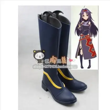 Anime Sword Art Online Volume 7 Mother S Rosario Konno Yuuki Cosplay Party Shoes Black Boots Custom Made
Anime Sword Art Online Volume 7 Mother S Rosario Konno Yuuki Cosplay Party Shoes Black Boots Custom Made