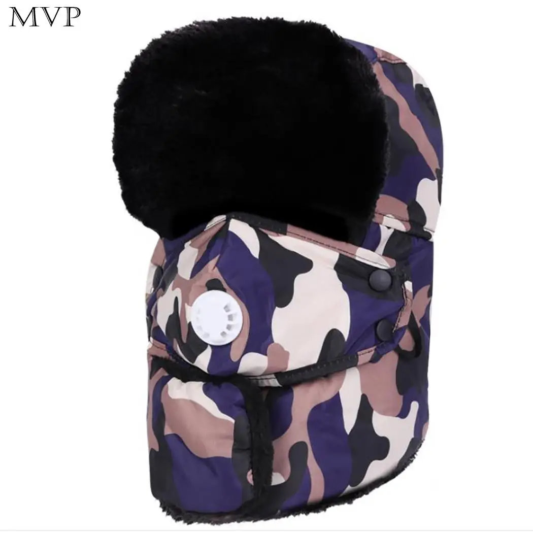 Earmuffs Mask Hat 3 in 1 Outdoor Casual Sports Riding Thick Plush Warm Cap Fall Winter Multifunction | Аксессуары для одежды