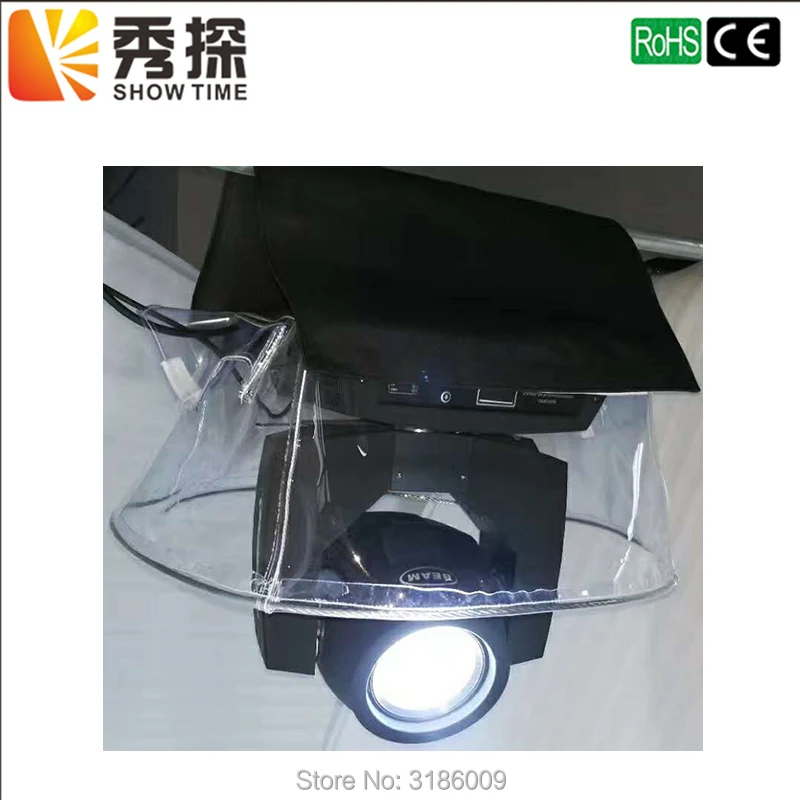hot sales 10pcs/lot beam moving head Waterproof Rain Cover Stage Light Rain Snow Coat Covers With Transparent Crystal Plastic
hot sales 10pcs/lot beam moving head Waterproof Rain Cover Stage Light Rain Snow Coat Covers With Transparent Crystal Plastic