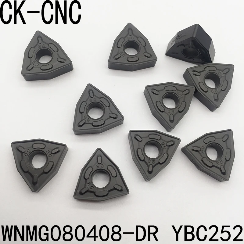 10pcs WNMG080408-DR YBC252 WNMG432 Carbide turning Insert For MWLN External Turning Toolholder tools blade High cost performance
10pcs WNMG080408-DR YBC252 WNMG432 Carbide turning Insert For MWLN External Turning Toolholder tools blade High cost performance