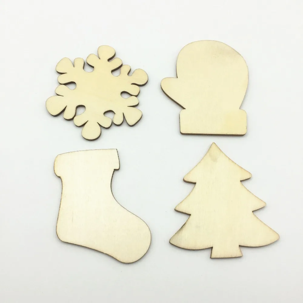 30pcs 59mm Wood Craft Christmas Shapes Glove Snowflake Stocking Xtmas Tree Blank Christmas Ornament Making Supplies
30pcs 59mm Wood Craft Christmas Shapes Glove Snowflake Stocking Xtmas Tree Blank Christmas Ornament Making Supplies