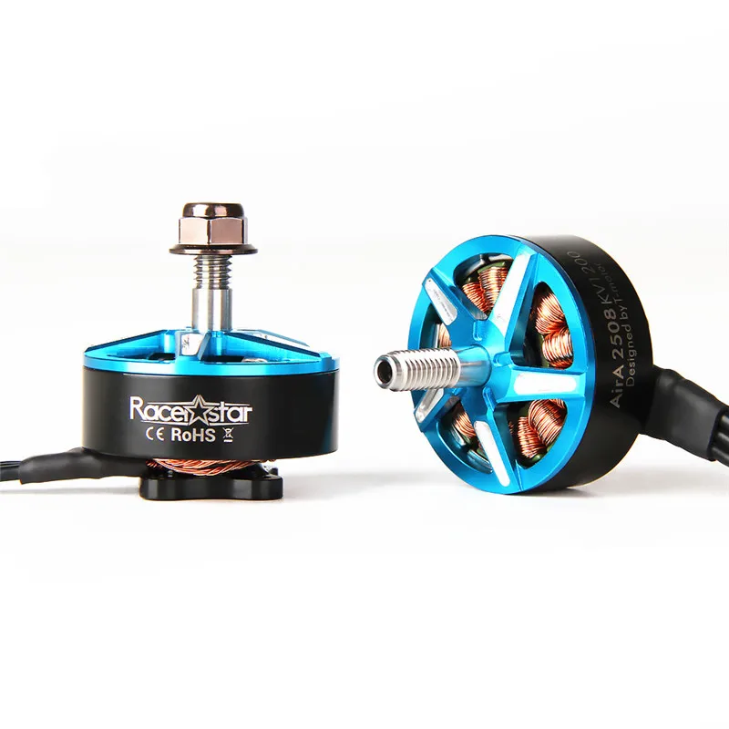 Мотор Racerstar AirA 2508 1200KV 4-6S бесколлекторный для радиоуправляемого дрона FPV
Мотор Racerstar AirA 2508 1200KV 4-6S бесколлекторный для радиоуправляемого дрона FPV