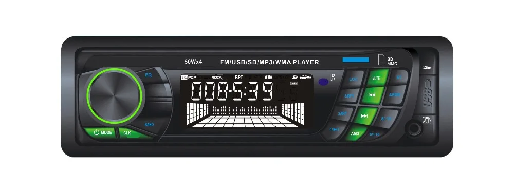 Автомобильный MP3-плеер KUNFINE one DIN FM, с USB/SD/MMC/слотом и пультом дистанционного управления
Автомобильный MP3-плеер KUNFINE one DIN FM, с USB/SD/MMC/слотом и пультом дистанционного управления