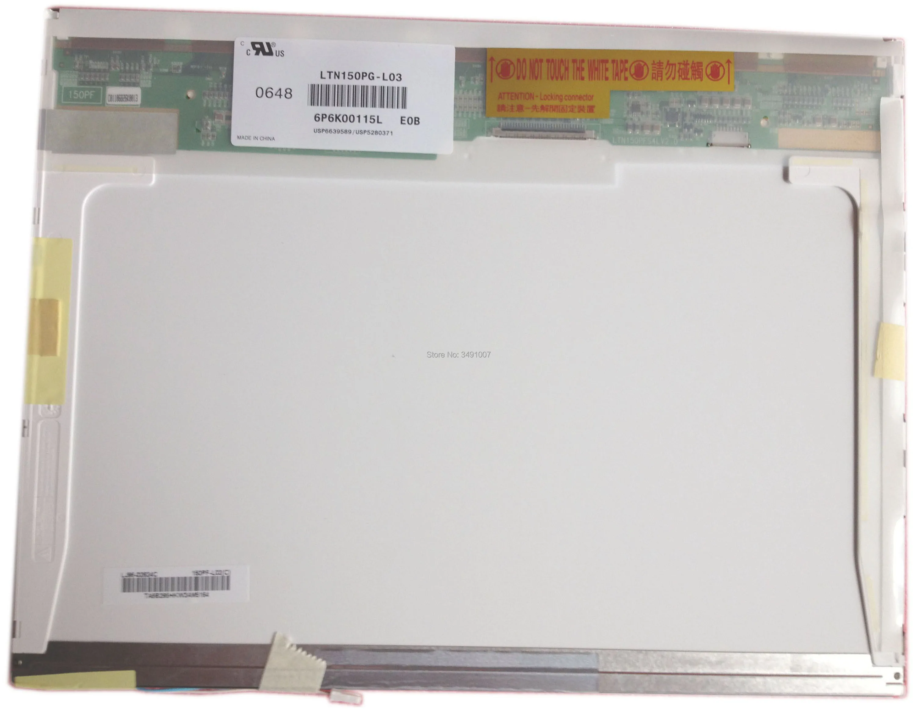 LTN150PG-L03 подходит LTN150P4-L01 CLAA150PB01 N150P5-L01 B150PG01 B150PG-L03 LP150E05 N150P5-L04 1400X1050 30PIN ЖК-экран
LTN150PG-L03 подходит LTN150P4-L01 CLAA150PB01 N150P5-L01 B150PG01 B150PG-L03 LP150E05 N150P5-L04 1400X1050 30PIN ЖК-экран