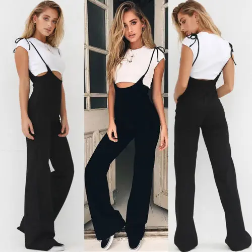 Women Ladies Clubwear Playsuit Bodycon Party Jumpsuit Romper Trousers Spaghetti Strap Sleeveless Overall Long Pants
Women Ladies Clubwear Playsuit Bodycon Party Jumpsuit Romper Trousers Spaghetti Strap Sleeveless Overall Long Pants