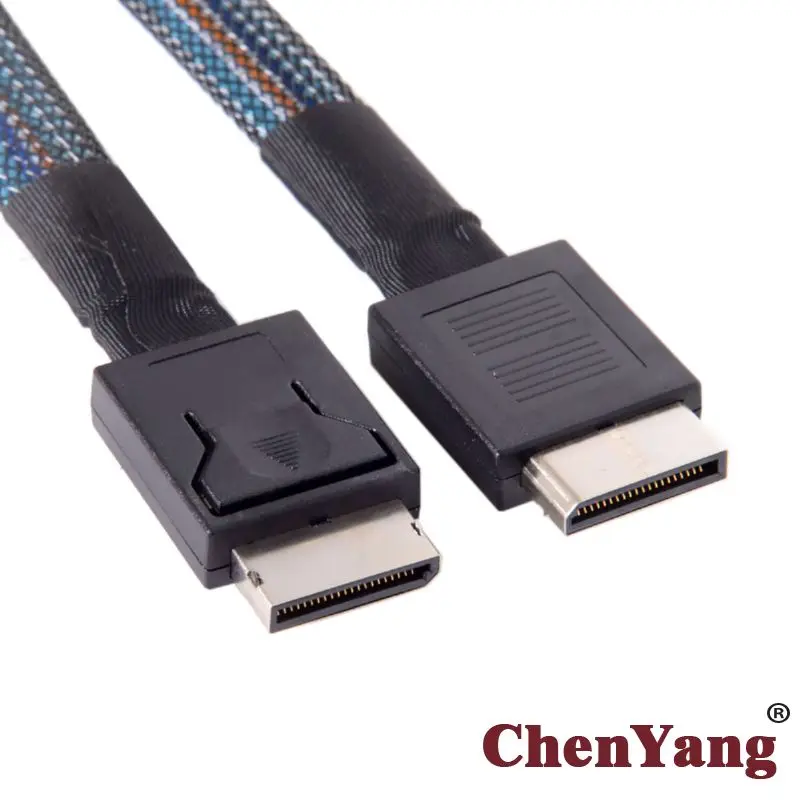 Chenyang 50cm SFF-8611 4i OCuLink PCIe PCI-Express to OCuLink SFF-8611 SSD Data Active Cable
Chenyang 50cm SFF-8611 4i OCuLink PCIe PCI-Express to OCuLink SFF-8611 SSD Data Active Cable