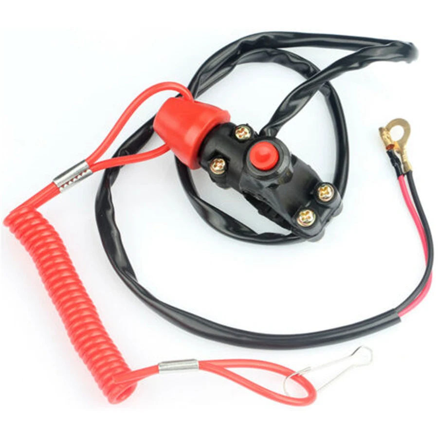 Motorcycle Outboard Engine Stop Switch DC 12V For 7/8 inch or 22cm handlebar mount for ATV Dirt Pit Bike Boat
Motorcycle Outboard Engine Stop Switch DC 12V For 7/8 inch or 22cm handlebar mount for ATV Dirt Pit Bike Boat